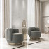 Кресло с поворотным механизмом Beverly Round от DV HOME COLLECTION, DH.ACH.DH.42, 3-я фотография мини